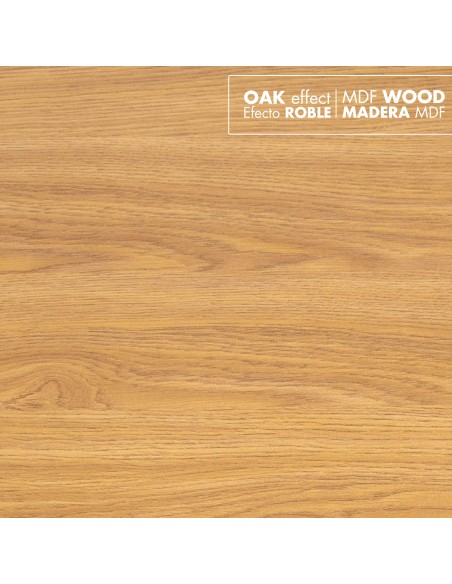Max Home Étagère murale en bois, 2 tablettes, 25 x 20 x 75 cm