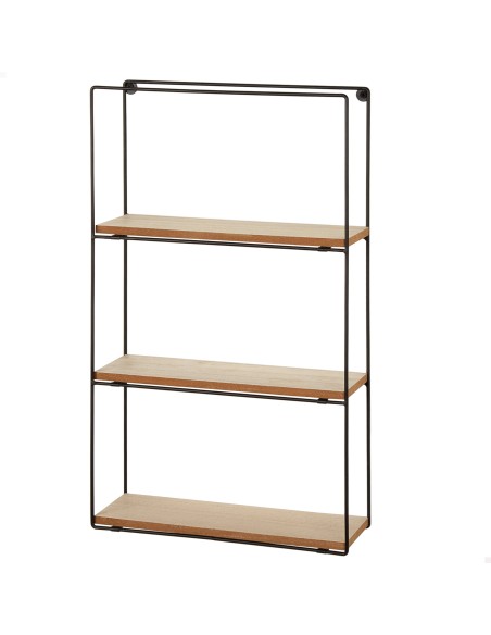 Max Home Étagère murale en bois à 3 tablettes 30 x 10 x 50 cm