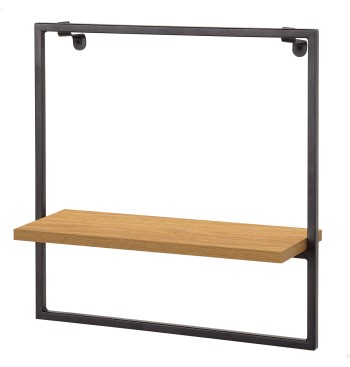 Max Home Étagère murale en bois 35 x 12 x 35 cm
