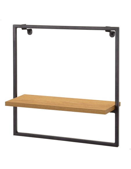 Max Home Étagère murale en bois 35 x 12 x 35 cm