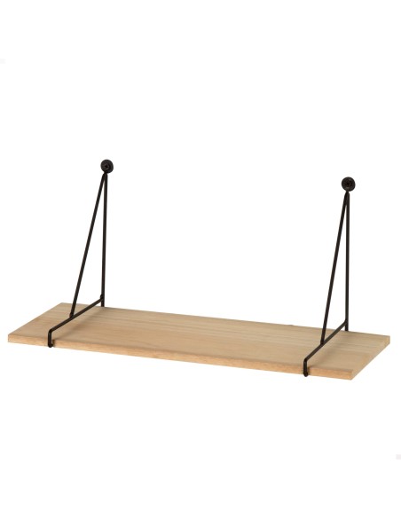 Max Home Étagère murale suspendue en bois 40 x 14,5 x 20 cm