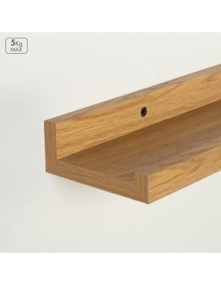 Étagère murale en bois Max Home 120 x 10 x 4 cm