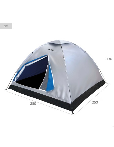Tente 4 hommes 205x205x130 cm Aktive