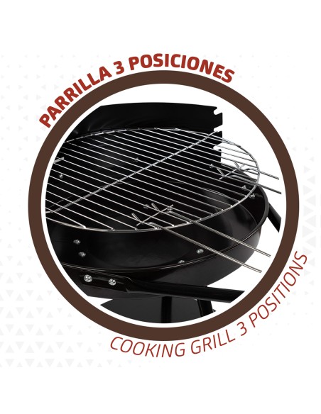 Barbecue portable au charbon de bois Aktive