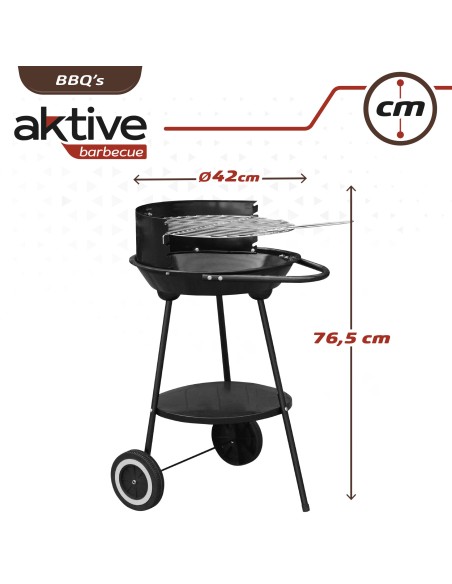 Barbecue portable au charbon de bois Aktive