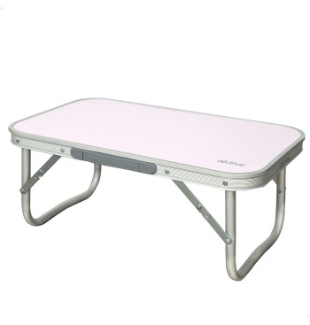 Table de camping basse en aluminium