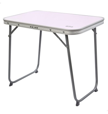 Table de camping pliante en acier