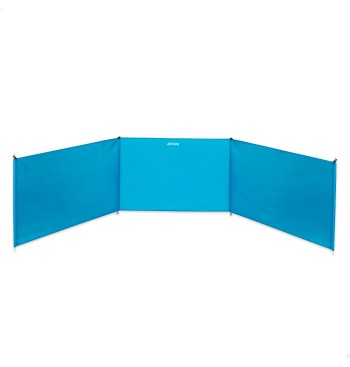 Brise-vent de plage pliable en aluminium 300x75 cm 2