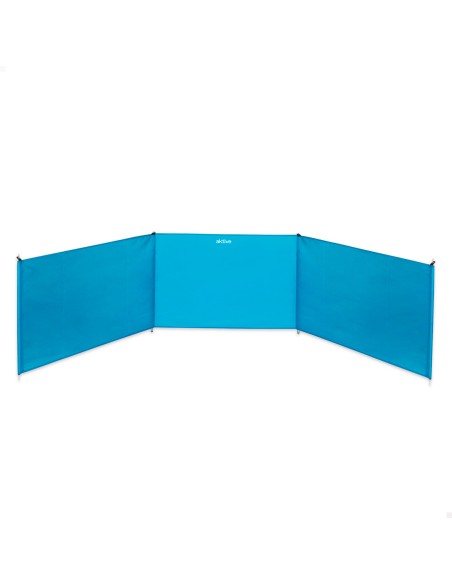 Brise-vent de plage pliable en aluminium 300x75 cm