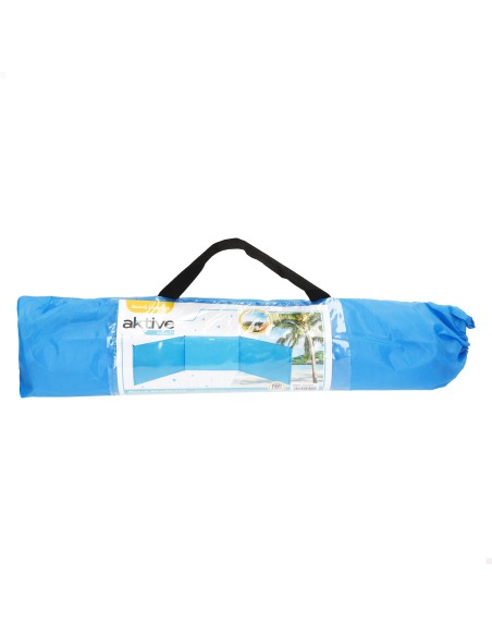 Brise-vent de plage pliable en aluminium 300x75 cm