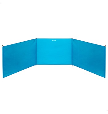 Brise-vent de plage pliant 200x75 cm aluminium 2