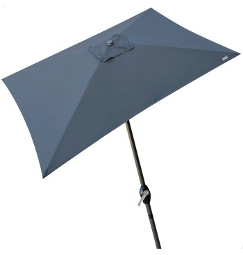 Parasol rectangulaire 200x300cm mât aluminium anthracite