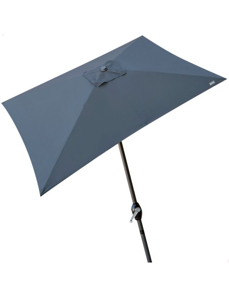 Parasol rectangulaire 200x300cm mât aluminium anthracite