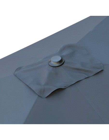Parasol rectangulaire 200x300cm mât aluminium anthracite