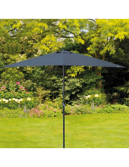 Parasol rectangulaire 200x300cm mât aluminium anthracite