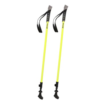 Jeu de bâtons de marche nordique extensibles 82-135 cm 2...