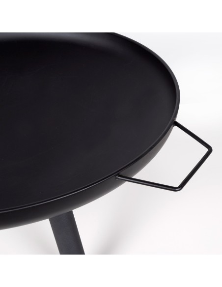 Brasier d'extérieur portable Ø59 cm avec tisonnier