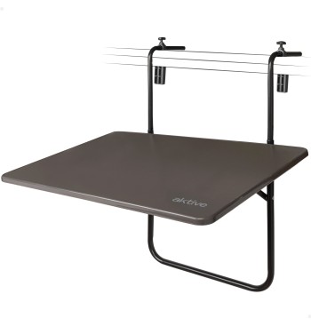 Table pliante de balcon multi-positions