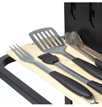 Lot de 4 accessoires pour barbecue 2