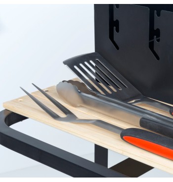 Lot de 3 accessoires pour barbecue 2