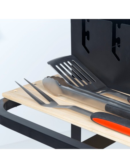 Lot de 3 accessoires pour barbecue