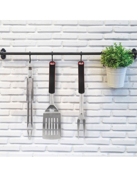 Lot de 3 accessoires pour barbecue