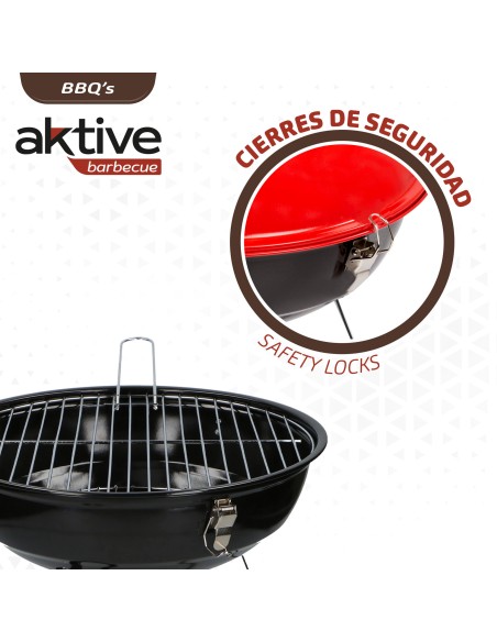 Barbecue à charbon avec couvercle