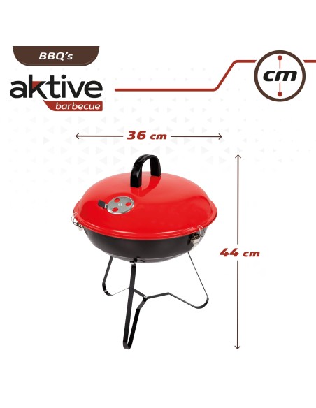 Barbecue à charbon avec couvercle