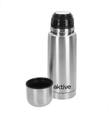 Bouteille thermos 350 ml en acier inoxydable avec bouchon...