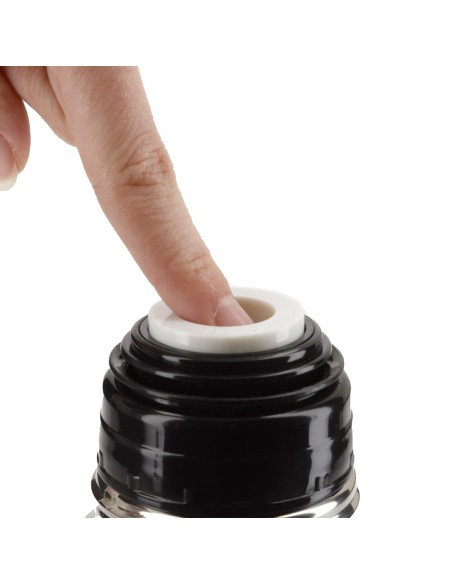 Bouteille thermos 500 ml en acier inoxydable, bouchon à vis, doseur anti-fuite