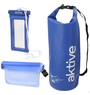 Lot de sacs étanches comprenant un sac de 20 L, une...