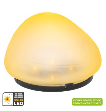 Projecteur solaire LED effet pierre, 5 lumens 2