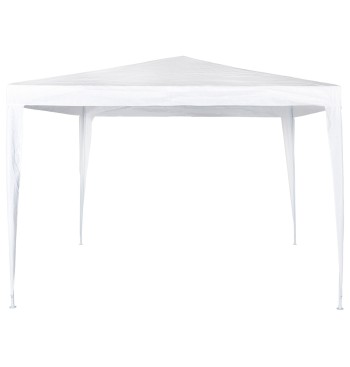 Tonnelle jardin amovible 300x300x250 cm blanc