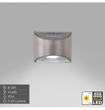 Lot de 4 appliques solaires LED 5-10 lumen appliques en... 2