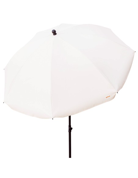 Parasol de jardin inclinable 240 cm UV30 beige