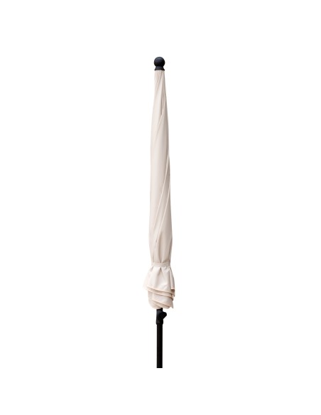 Parasol de jardin inclinable 240 cm UV30 beige