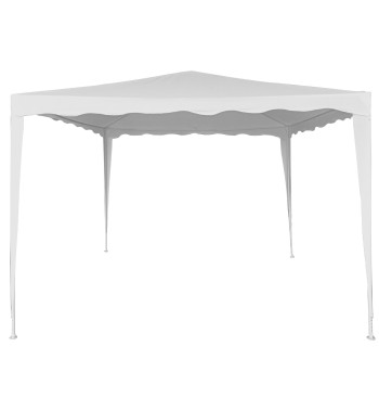 Tonnelle de jardin amovible 300x300x250 cm blanc