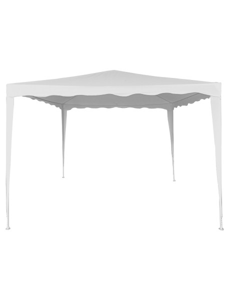 Tonnelle de jardin amovible 300x300x250 cm blanc