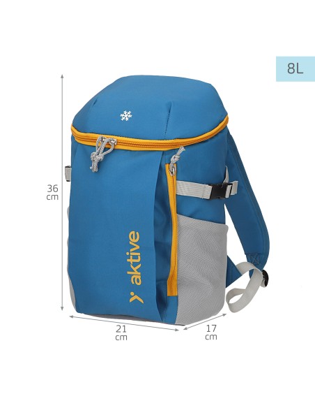 Sac à dos isotherme bleu 8L
