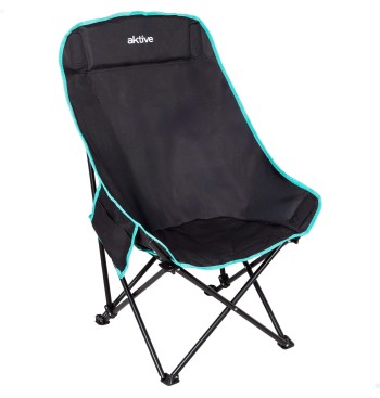 Chaise de camping pliante 55 x 45 x 90 cm avec sac de...