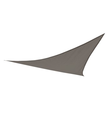 Auvent triangulaire 500x500x500 cm couleur anthracite