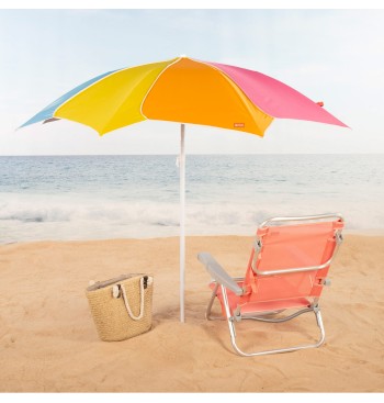 Parasol de plage inclinable avec protection UV50... 2