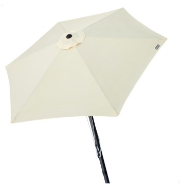 Parasol de jardin hexagonal Ø300 cm avec système à double...