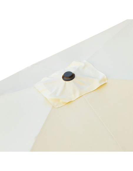 Parasol de jardin carré 300x300 cm avec protection UV50