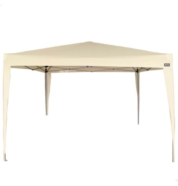 Tonnelle pliable 300x300x240 cm couleur crème
