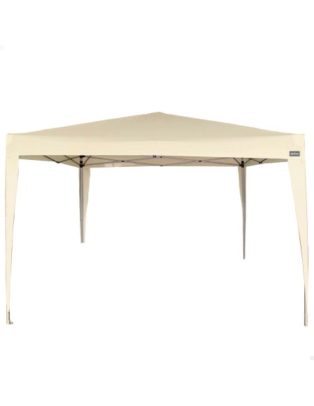 Tonnelle pliable 300x300x240 cm couleur crème