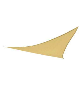 Store triangulaire 500x500x500 cm crème