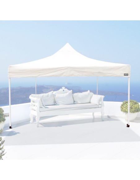 Tonnelle pliable et réglable en hauteur Max-Air 300x300x220/320 cm blanc