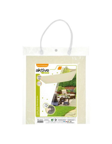Store rectangulaire 300x200 cm crème