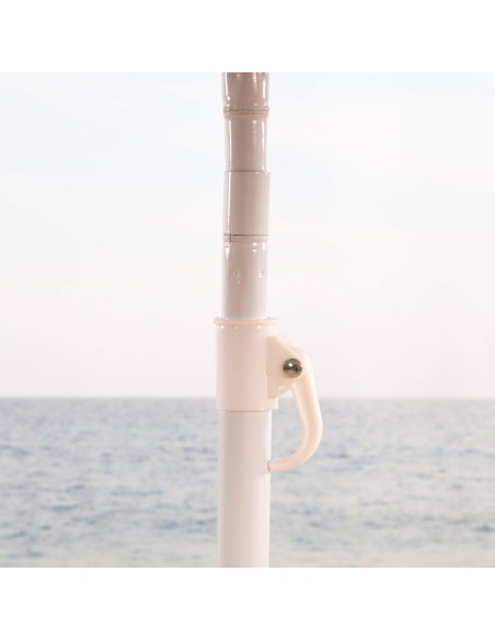 Parasol de plage inclinable multicolore D200 avec protection UV50